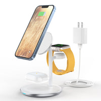 3 in 1 Wireless Charging Station for Apple Devices