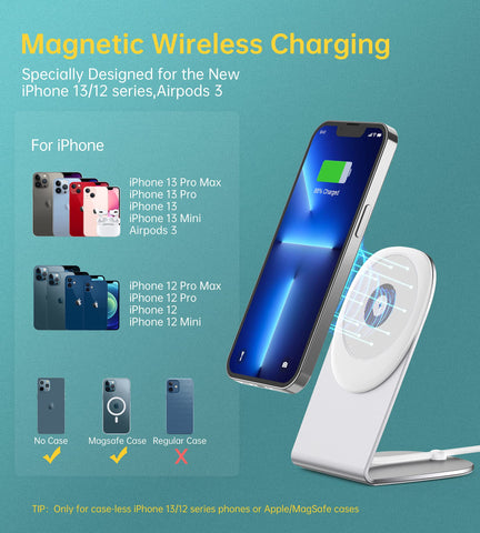 Magnetic Wireless Charger for iPhone 14/13/12